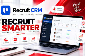recruit CRM job board, onboarding, ats setup candidate sourcing, resume sourcing