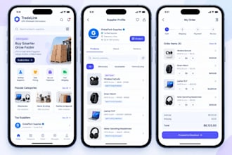 build wholesale marketplace, b2b website, supplier portal and ordering system