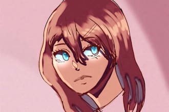 draw your oc in an anime style