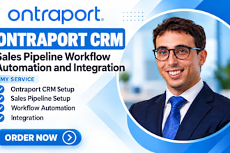 setup ontraport CRM sales pipeline workflow automation and integration