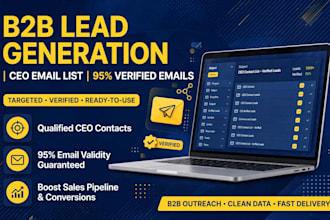 generate highly targeted b2b leads with CEO emails and addresses