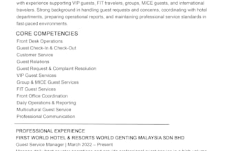 expert ats optimized resume, CV, and portfolio