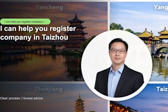 help you register company in taizhou