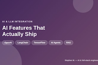 integrate openai or langchain ai features into your app