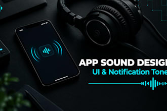 produce a custom loopable ui sound effects, sfx for your app or game