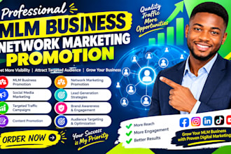 promote your MLM business network marketing MLM leads and MLM traffic