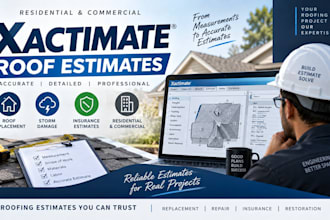 create accurate xactimate roof replacement estimates