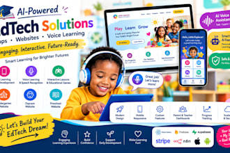 build edtech kindergarten daycare preschool educational ai learning voice app