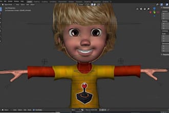 model and rig 3d characters with facial rig for cc4, cc5 and iclone 8