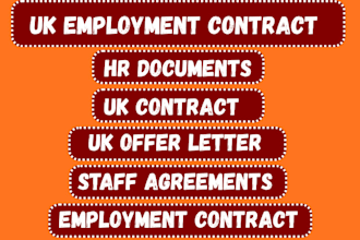 create a legally sound UK employment agreement for employees