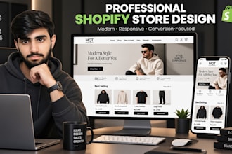 design a professional shopify store