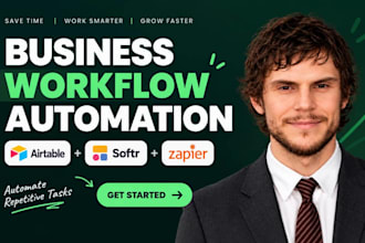 automate your business workflow using airtable , softr and no code tools