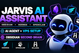 setup jarvis obsidian dashboard claude hermes agent openclaw jarvis ai assistant