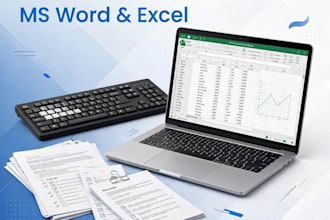 do fast typing, data entry and copy paste in ms word excel