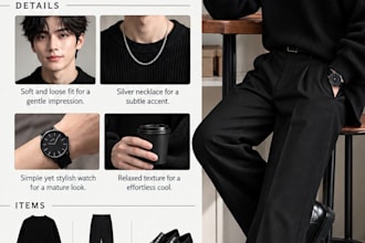 design aesthetic fashion moodboards, and outfit guides
