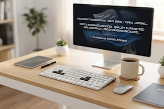 provide professional typing services