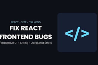 fix react js and tailwind CSS frontend bugs