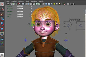 rig, fix and animate 3d characters for cc4, iclone, maya, blender, ue5 and daz 3