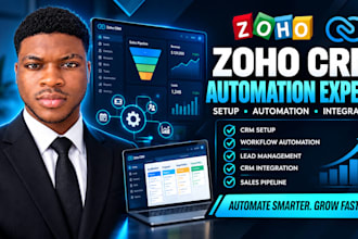 setup, customize and automate your zoho CRM