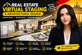 real estate virtual staging home digital staging service virtual renovation plan