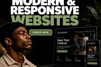 build a clean modern mobile friendly business website
