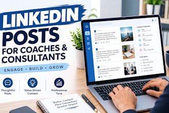 write linkedin posts for coaches and consultants
