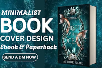 design scroll stopping ebook and paperback cover, fantasy, romance cover design