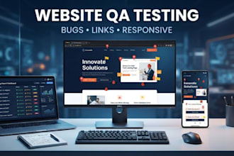 test your website for bugs, broken links and mobile responsiveness