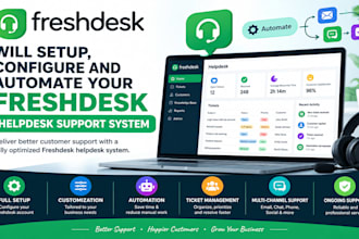 setup, configure and automate your freshdesk helpdesk support system