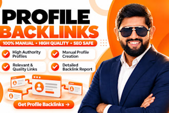 do SEO profile backlinks high da wh manual link building