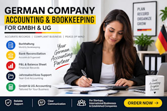 handle german gmbh ug accounting buchhaltung and financial records
