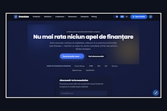 develop a modern saas web application