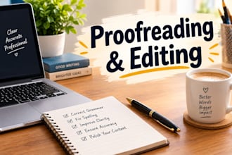 proofread and edit your essays