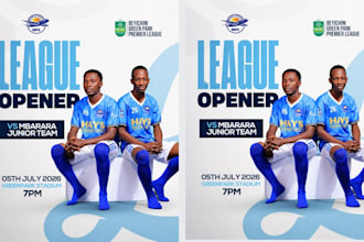 design sports flyer, football poster, basketball event and match graphics