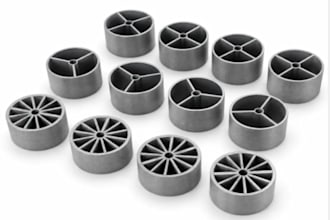 provide expert metal 3d printing for custom titanium and steel parts