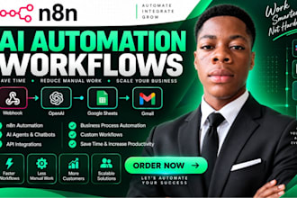 build n8n ai agent ai automation n8n workflow ai agent n8n developer
