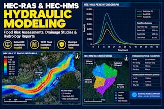 do hec ras hec hms hydraulic analysis flood risk assessment hydrology