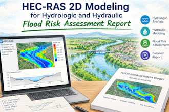 do hec ras 2d modeling for hydrologic and hydraulic flood risk assessment report