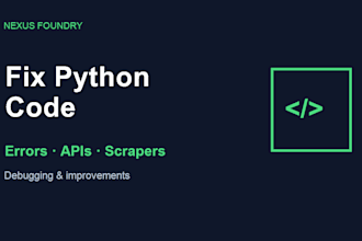 fix your broken python script including ai generated code