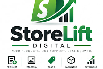 upload and organize products on your shopify store