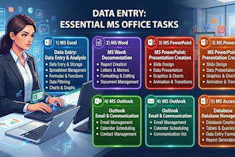 do accounts management, financial reporting in excel