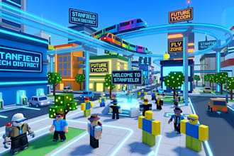 develop full roblox game with simulator, obby, multiplayer, ui and progression