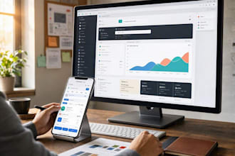 do professional UI UX design, dashboard, mobile UI UX design