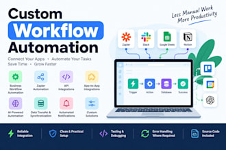 automate business workflows and integrate apis