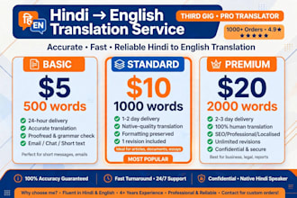translate hindi to english and english to hindi manually