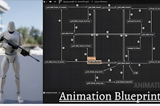 create or fix unreal engine game development ue5 blueprint systems