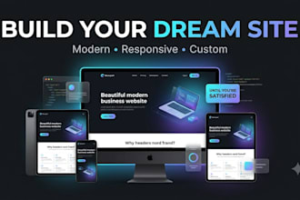 do webites for all bussiness in affordable price