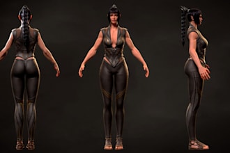 convert 3d character,vr avatar,ue5,metahuman for game,clo3d,facial,adobe animate
