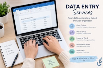 do data entry and data typing