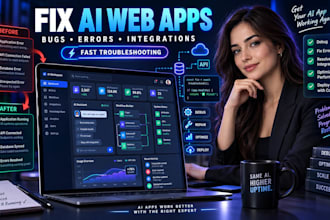 fix ai powered web apps, saas platform and custom software